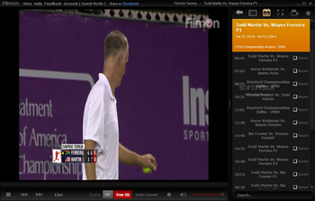 FilmOn HDi Player screenshot 2