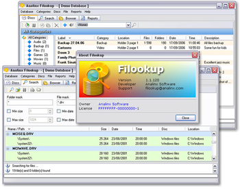 Filookup screenshot 2