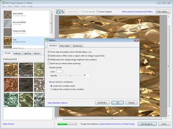 Filter Forge Freepack 1 - Metals screenshot 2