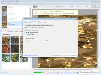 Filter Forge Freepack 1 - Metals screenshot 3
