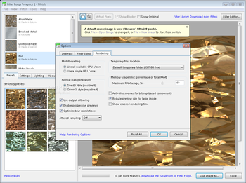 Filter Forge Freepack 1 - Metals screenshot 4