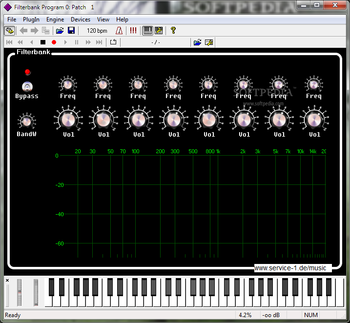 Filterbank screenshot