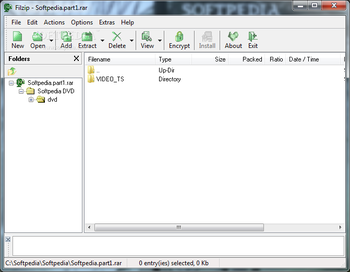 Filzip screenshot