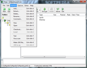 Filzip screenshot 2