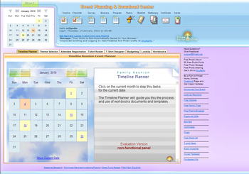 Fimark's Family Reunion Planner screenshot
