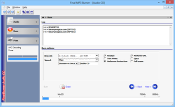 Final MP3 Burner screenshot 4