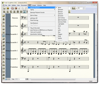 Finale SongWriter screenshot 5