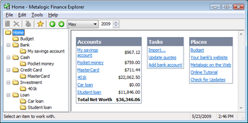Finance Explorer screenshot