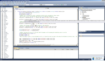 Finance Functions .NET ActiveX DLL screenshot