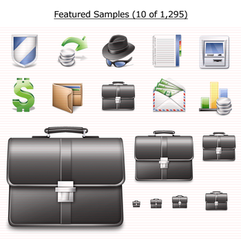 Finance Icons Vista screenshot