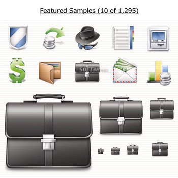 Finance Icons Vista screenshot 3