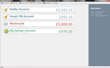 Finance Manager screenshot 2