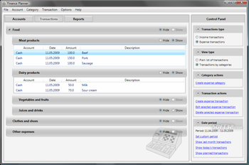 Finance Planner screenshot 2