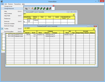 FinanceBase screenshot 2