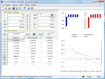Financial Viability for Projects screenshot