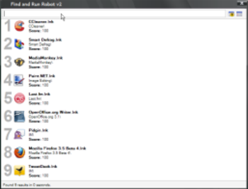 Find and Run Robot Portable screenshot