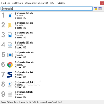 Find and Run Robot Portable screenshot