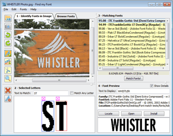 Find My Font Free screenshot