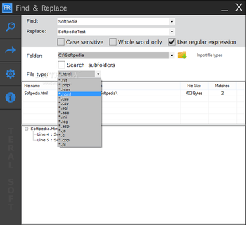 Find & Replace screenshot 2