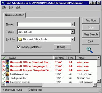 Find Shortcuts screenshot 2