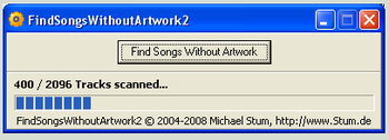 Find Tracks Without Artwork screenshot 2