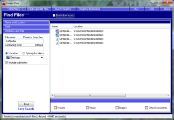 Finder Plus screenshot