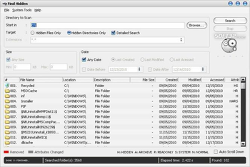 FindHidden screenshot 3