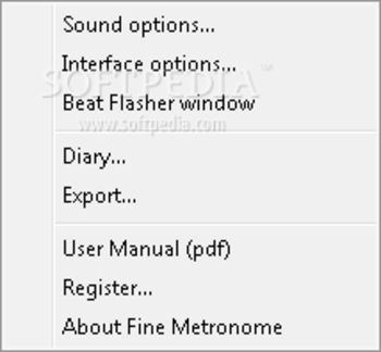 Fine Metronome screenshot 2