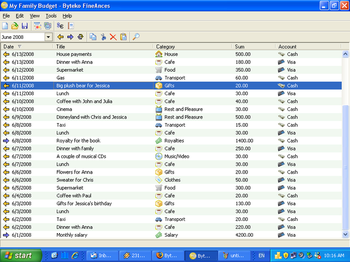 FineAnces screenshot
