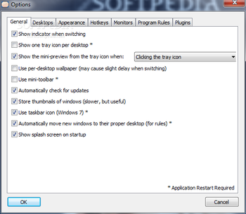 Finestra Virtual Desktops screenshot 3