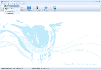 FingerTec Data Processor screenshot 3