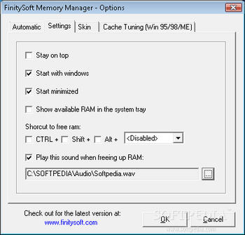 FinitySoft Memory Manager screenshot 4