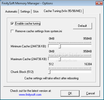 FinitySoft Memory Manager screenshot 5