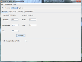 FinPricer screenshot 2
