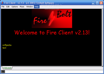 Fire Client screenshot
