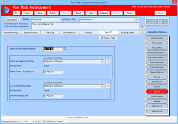 FIRE - Premises Risk Assessment Management screenshot 5