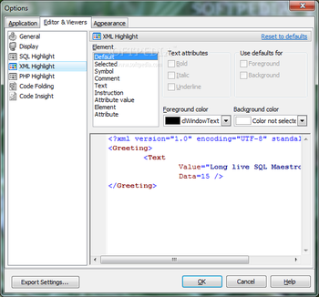 Firebird Maestro screenshot 16