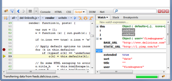 Firebug screenshot 2