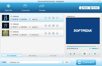 Firecoresoft Flash Encoder screenshot