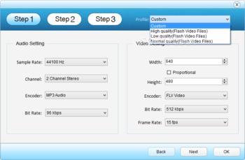 Firecoresoft Flash Encoder screenshot 4