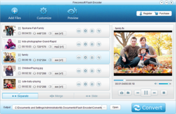 Firecoresoft Flash Encoder screenshot 2