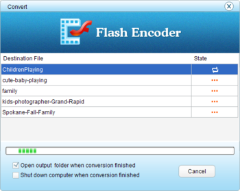 Firecoresoft Flash Encoder screenshot 3