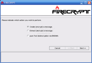 FireCrypt screenshot