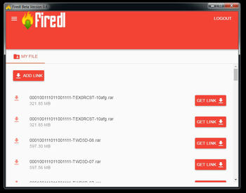 firedl v0.6 screenshot 2