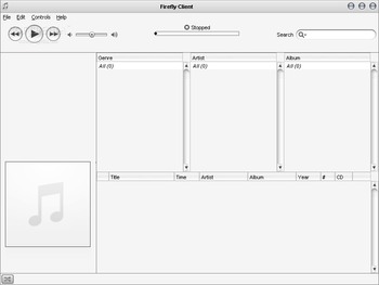 Firefly Client screenshot