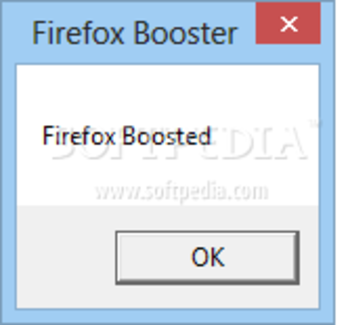 Firefox Booster screenshot