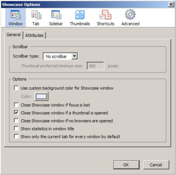 Firefox Showcase screenshot