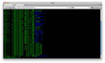 FireSSH screenshot