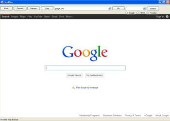 FireWire Web Browser Lite screenshot