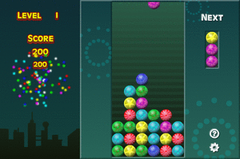 Firework Columns screenshot